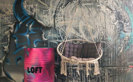 Арендовать Graffiti Яркий и стильный лофт