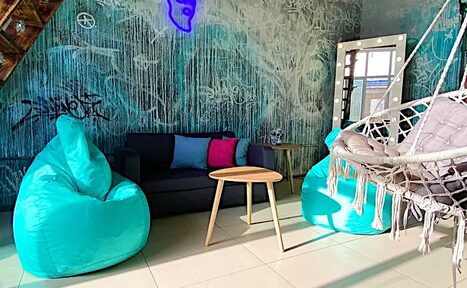 Арендовать Graffiti Яркий и стильный лофт