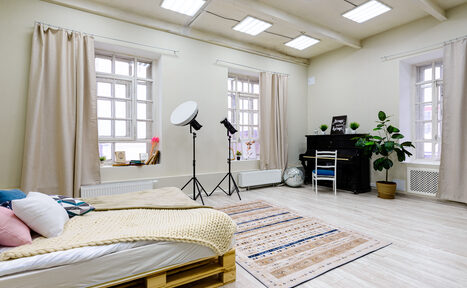 Арендовать Greenwich Светлый фото зал с фортепиано