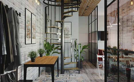 Арендовать Seven Rooms Двухэтажный мансардный лофт