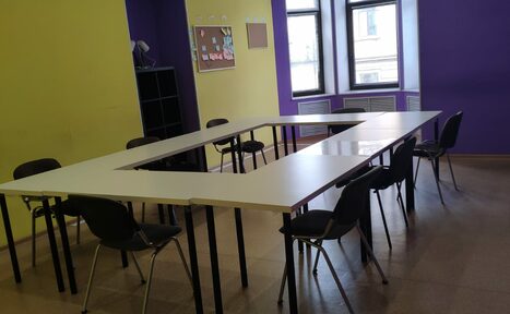 Арендовать israclub (исраклаб). Оранжевый тренинг-зал