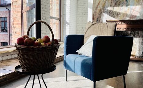 Арендовать Poire Двухэтажный арт-лофт с панорамными окнами 