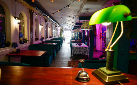 Арендовать Индийский лофт-сад с тропическими растениями