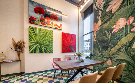 Арендовать Атмосферное пространство с цветами