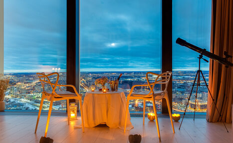 Арендовать 63 этаж Москва Сити Апартаменты с панорамным видом