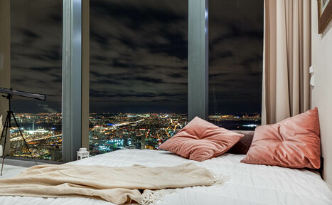 Арендовать 63 этаж Москва Сити Апартаменты с панорамным видом