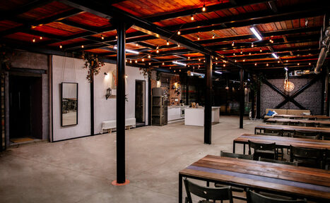 Арендовать Просторный лофт с кухней для детских мероприятий 