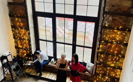 Арендовать Poire Просторный двухуровневый лофт 