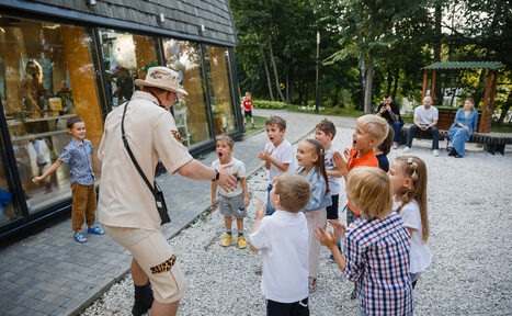Арендовать Домик с панорамными окнами для детских мероприятий