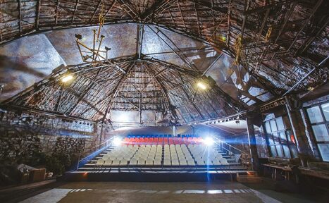 Арендовать Лофт-шатер со сценой