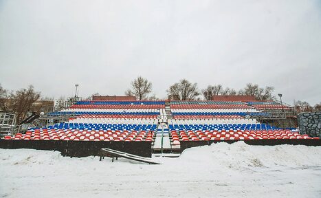 Арендовать Открытое пространство с трибунами