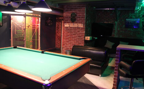Арендовать Лофт с бильярдом и приставками в Мытищах