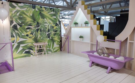 Арендовать Бесконечная гардеробная Фотогеничный лофт 