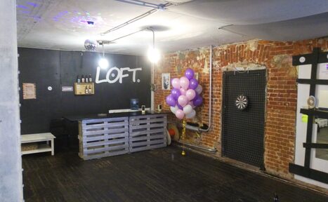 Арендовать Brick House WHITE Лофт с качелями 