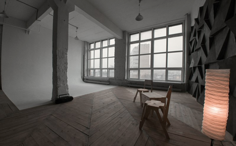 Арендовать Wood Studios Арт-лофт с колоннами на Электрозаводской