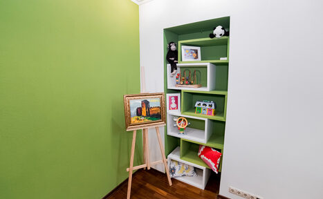 Арендовать Комната в зеленых тонах