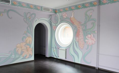 Арендовать Кремль в Измайлово Банкетный зал в нежных тонах с росписью