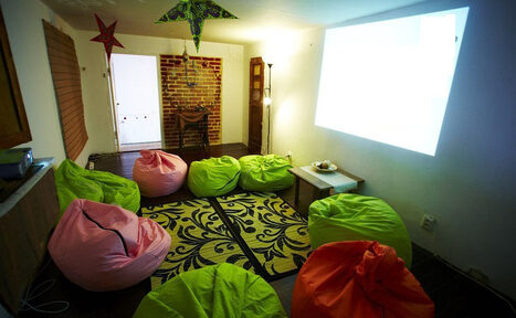 Арендовать Пентхаус Поднебесная Кино-зал с подушками