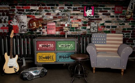 Арендовать Photoparadise Уютный лофт с кирпичными стенами