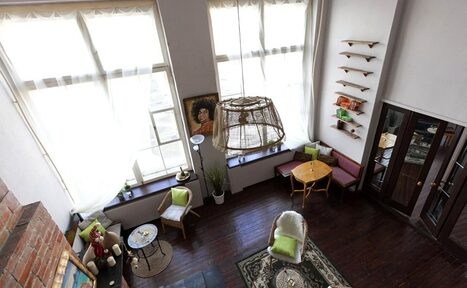 Арендовать Пентхаус Поднебесная. Уютный лофт с действующим камином