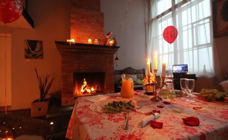 Арендовать Пентхаус Поднебесная. Уютный лофт с действующим камином