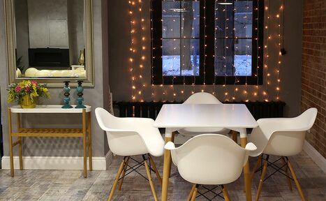 Арендовать Лофт с кухней и камином 