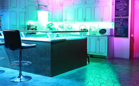 Арендовать Лофт Моя Студия Лофт-кухня, 2 этажа, свет и звук