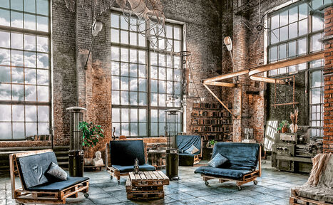 Арендовать АртКонтракт Площадка с высокими потолками 