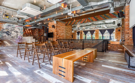 Арендовать  Лофт Курс. Двухэтажное арт-лофт