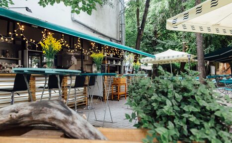 Арендовать кафе "Я Дома" Лофт-терраса с барной стойкой