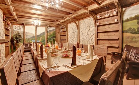 Арендовать Развлекательный комплекс «Аризона» Каминный зал