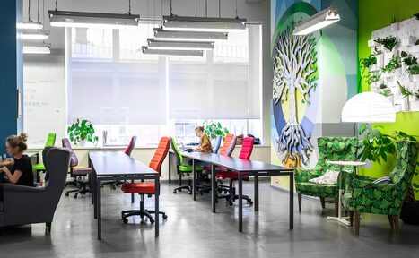 Арендовать GrowUp коворкинг. Дизанерский конференц-зал