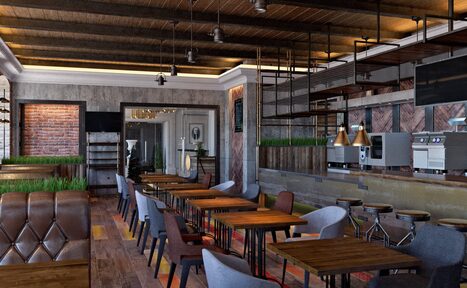 Арендовать Лофт с видом на набережную для вечеринок