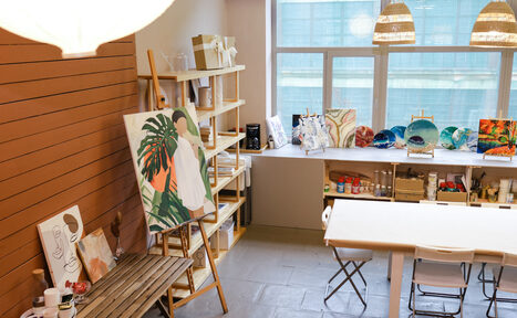 Арендовать Лофт в стиле художественной мастерской