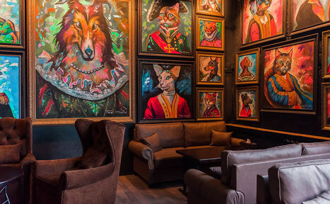 Арендовать Кальянная Барвиха Lounge Живописный лофт с мягкими диванами