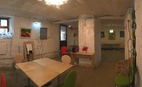 Арендовать Лофт в белом кирпиче