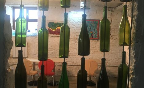 Арендовать Лофт в белом кирпиче