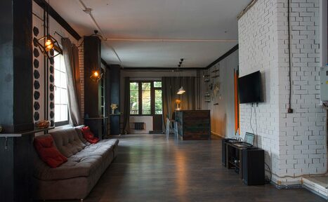 Арендовать Garden loft. Стильное лофт-пространство