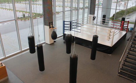 Арендовать Боксерский ринг в зале с панорамными окнами