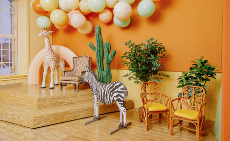 Арендовать Полигон. Детская  Уютный детский зал