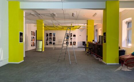 Арендовать Просторный лофт с колоннами