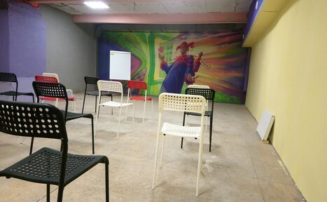 Арендовать Тренинговый зал с арт-стеной