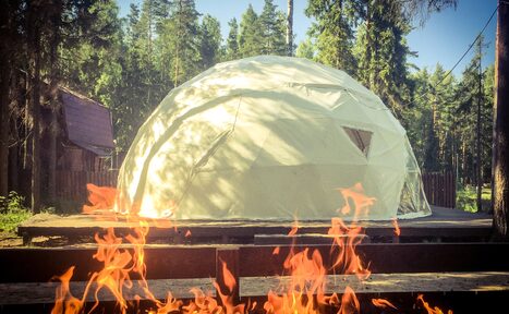 Арендовать Шатер с видом на каньон