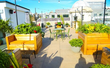 Арендовать Roof Garden at 91 Wimpole Street