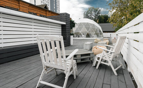 Арендовать AG Loft (АГ Лофт). Крыша с шатром