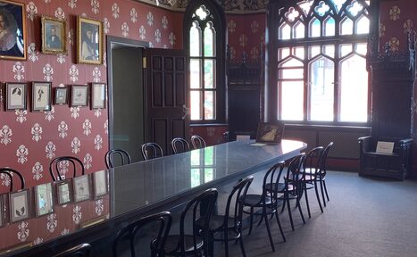 Арендовать Граненная гостиная в Усадьбе А.А. Бахрушина.