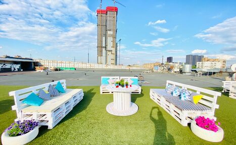 Арендовать Крыша с видом на город