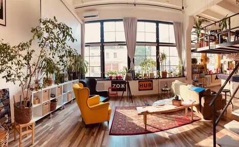 Арендовать Двухуровневая арт-студия