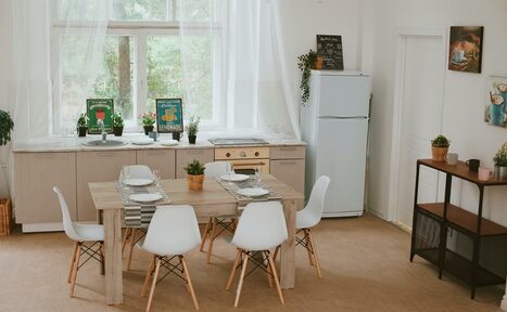 Арендовать Loft Red Star Двухэтажный лофт в светлых тонах