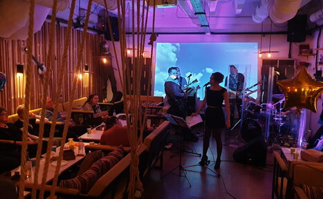 Арендовать Музыкальный лаунж лофт